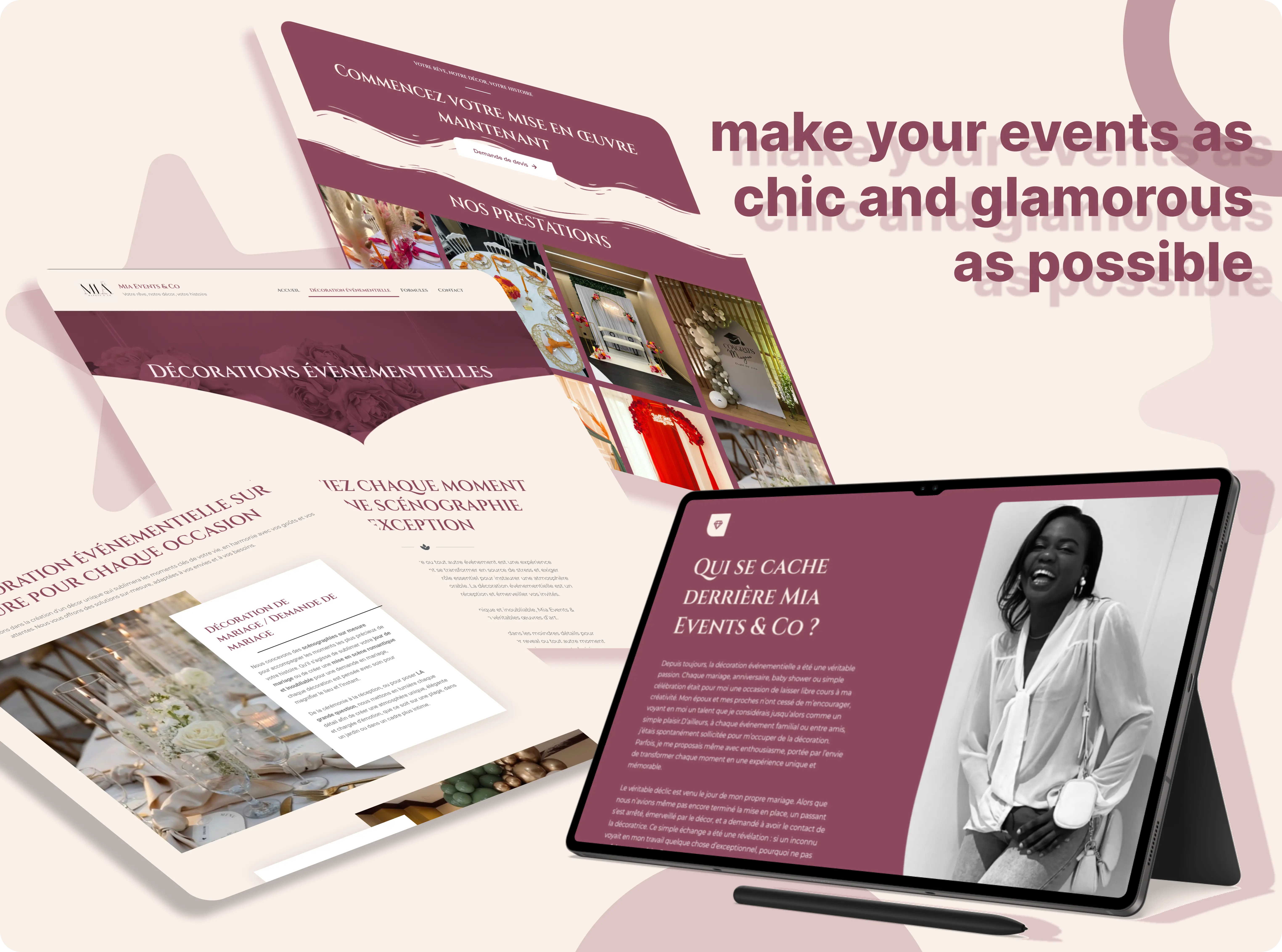 Mia Events & Co — banner